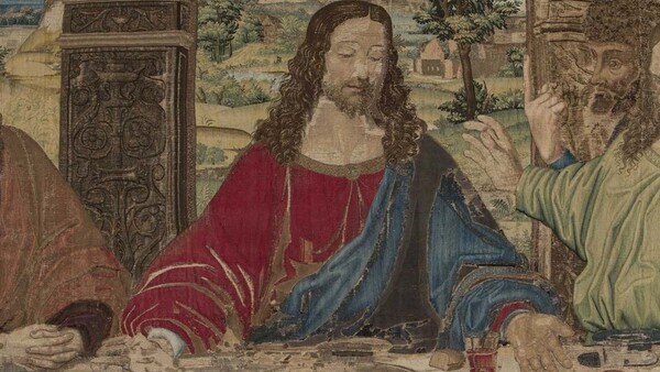  Η ταπισερί του Βατικανού με τον Μυστικό Δείπνο του Λεονάρντο σε μια νέα έκθεση