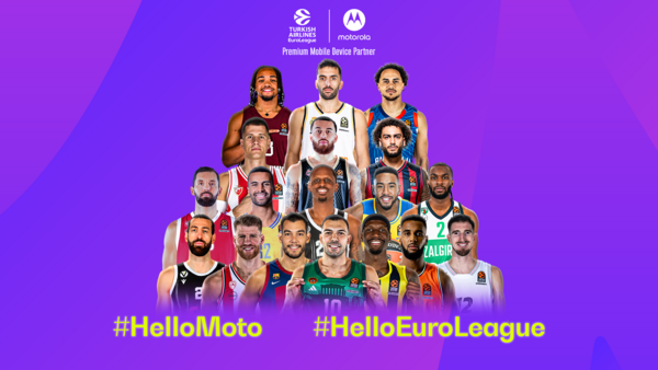 Η EuroLeague Basketball and η Motorola ανακοινώνουν τη συνεργασία τους 