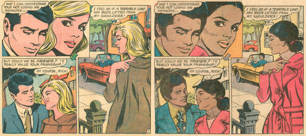Ρομάντζο σε ασπρόμαυρο - Ρομαντικές ιστορίες κόμικς επανασχεδιασμένες για διαφορετικότητα