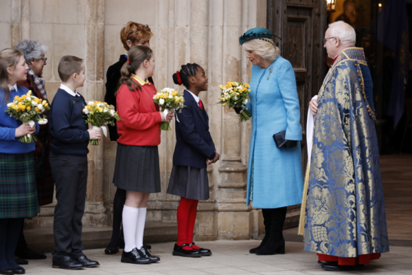 Βασίλισσα Καμίλα και πρίγκιπας Ουίλιαμ στην τελετή για την Ημέρα της Κοινοπολιτείας