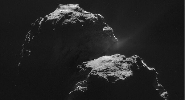 Πάνω σε έναν κομήτη, 511 εκατομμύρια χιλιόμετρα μακριά από τη Γη