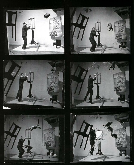 Πώς ο Salvador Dalí κι ο Halsman έβγαλαν την εμβληματική τους φωτογραφία "Dali Atomicus"