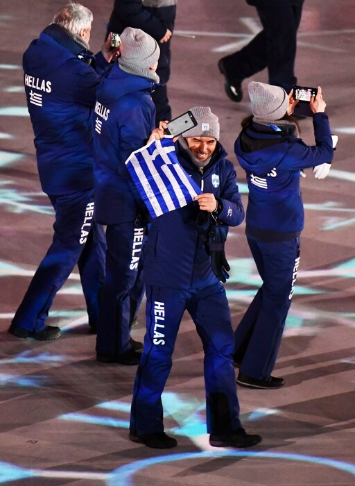 Ολοκληρώθηκαν οι Χειμερινοί Ολυμπιακοί Αγώνες της «ειρήνης» - Φωτογραφίες από την τελετή λήξης