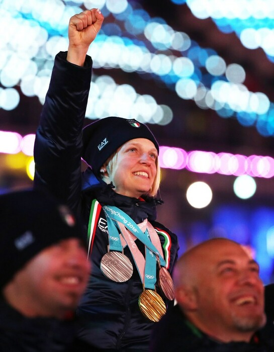 Ολοκληρώθηκαν οι Χειμερινοί Ολυμπιακοί Αγώνες της «ειρήνης» - Φωτογραφίες από την τελετή λήξης