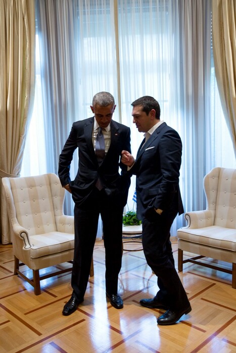 Οι στιγμές του Ομπάμα στην Αθήνα που δεν έδειξαν οι κάμερες
