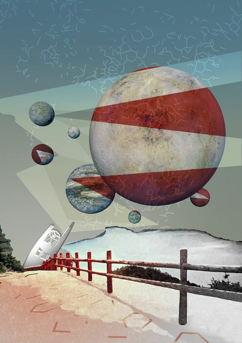 Τα διαφημιστικά posters της ΝASA για διακοπές στους πλανήτες που μόλις ανακαλύφθηκαν