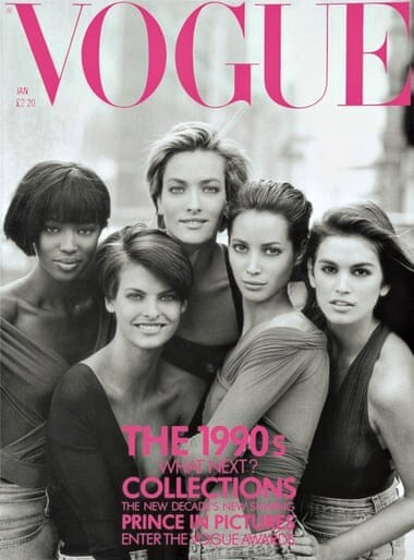 Η Vogue, τα supermodels των 90s, και το Photoshop