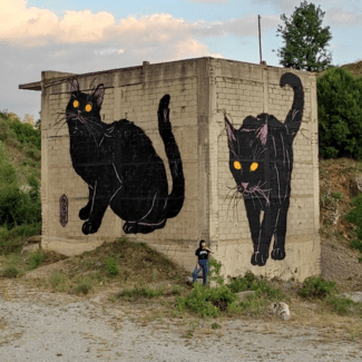 «Υπό το Φώς του Φεγγαριού»: η Toss Gallery φιλοξενεί τις street art εικονογραφικές συνθέσεις των 3ΜΚ