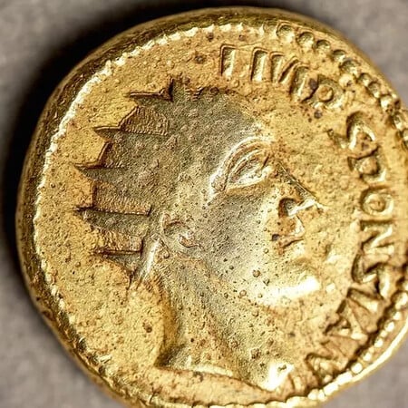 Χρυσό νόμισμα αποδεικνύει ότι ένας «fake» Ρωμαίος αυτοκράτορας ήταν τελικά αληθινός