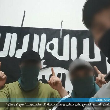 Το Ισλαμικό Κράτος δημοσίευσε φωτογραφία των δραστών της τρομοκρατικής επίθεσης στη Μόσχα