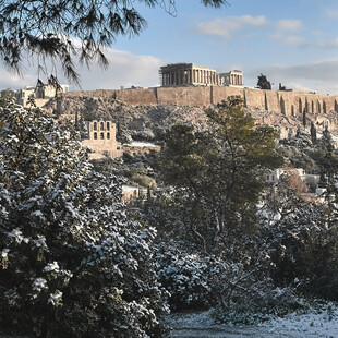 Οι 10 μεγαλύτερες χιονοπτώσεις στην Αθήνα τα τελευταία 100 χρόνια