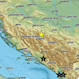 Ισχυρός σεισμός τώρα στη Βοσνία