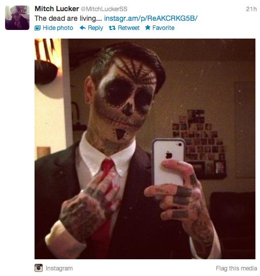 Το τελευταίο tweet του Mitch Lucker