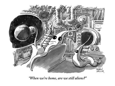 Γελοιογραφία απ' τον New Yorker