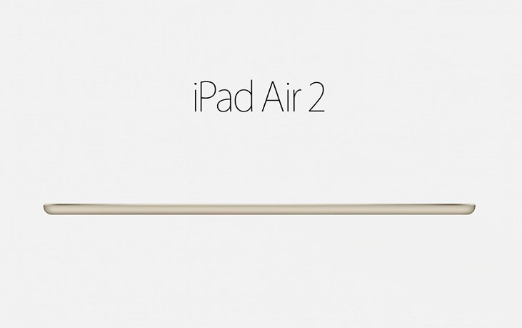 Το νέο ipad Air 2 είναι το λεπτότερο tablet που κυκλοφοφορεί στο εμπόριο