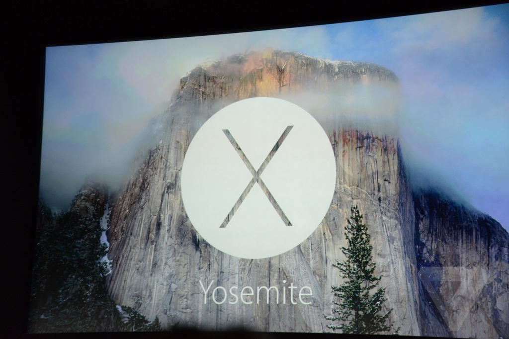 ΤΟ λογότυπο του νέου λειτουργικού της Apple, OS X Yosemite