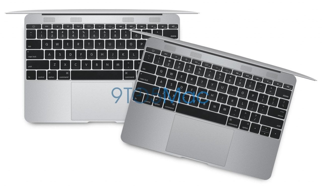 Σχεδιαστική εικασία για το επερχόμενο Macbook Air 12 ιντσών της Appe