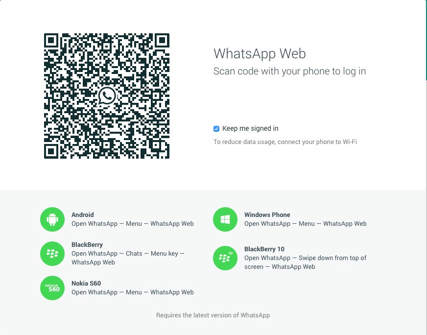 Προς το παρόν η εφαρμογή WhatsApp υποστηρίζεται μόνο από τον Chrome και δεν μπορεί να λειτουργήσει με iOS συσκευές