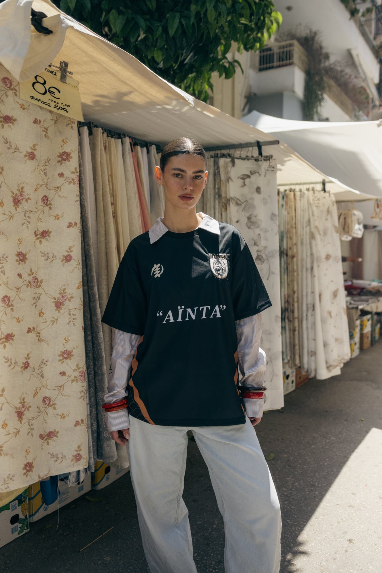 Το lookbook Νύμφη x Νέγρος του Μοριά είναι ένα στιγμιότυπο της cool πλευράς της πόλης 