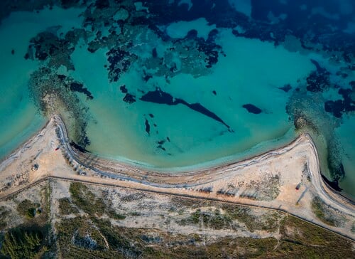Φωτογραφία από υποβρύχιες έρευνες στο λιμάνι της αρχαίας Κορίνθου (2017) / Eurokinissi