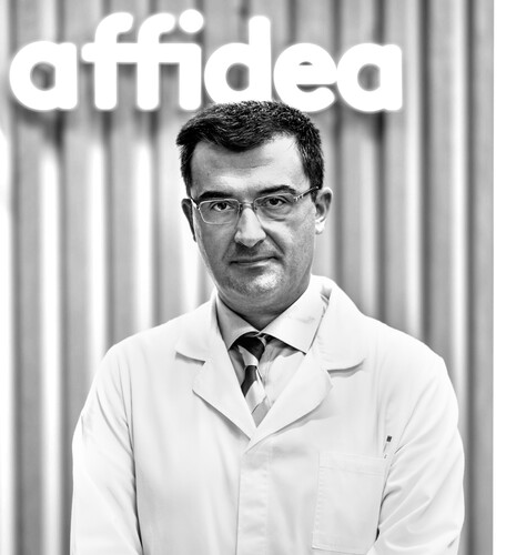 Κωνσταντίνος Τσοβόλας Καρδιολόγος του Ομίλου διαγνωστικών κέντρων Affidea με εξειδίκευση στις κληρονομικές μυοκαρδιοπάθειες στο Heart Hospital του Πανεπιστημίου UCL στη Μ. Βρετανία