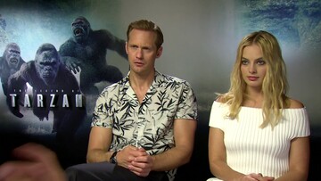 Τάρζαν και Τζέιν (Αλεξάντερ Σκάρσγκαρντ και Μάργκο Ρόμπι) μιλούν στο LIFO.gr