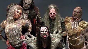 Οι Lordi (σχεδόν) χωρίς τις μάσκες τους