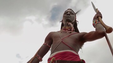 Οι πολεμιστές των Μασάι παίζουν κρίκετ