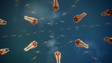 Συγχρονισμένη κατάδυση: Ένα υπέροχο animation του Πάρη Μαυροείδη