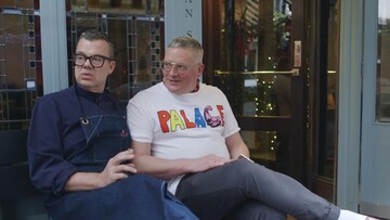 Ένας κορυφαίος σεφ και ένας διάσημος σχεδιαστής μόδας στη κουζίνα