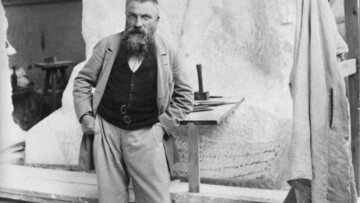 Σπάνιο φιλμ με τον Rodin την ώρα που σμιλεύει τα γλυπτά του (1915)