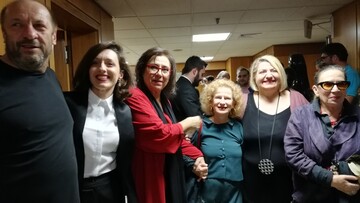Στη συναυλία του Πράισνερ (και στα καμαρίνια μετά)