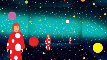 Η Yayoi Kusama έγινε ηρωίδα των κόμικ