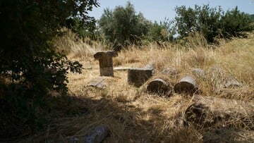 Ένα καυτό μεσημέρι στα ερείπια της Aρχαίας Μεσσήνης