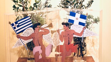 Επίσκεψη στη θαυμαστή έκθεση με 91 έργα του Γιάννη Τσαρούχη στην Άνδρο