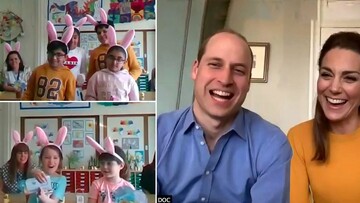 Ο Ουίλιαμ και η Κέιτ κάνουν video call με παιδιά που οι γονείς τους εργάζονται σκληρά αυτές τις μέρες