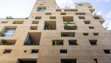 Ένα κτίριο που επέζησε από την έκρηξη της Βηρυτού