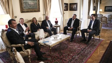 20 αποκαλυπτικές φωτογραφίες από το γεύμα στο Προεδρικό Μέγαρο