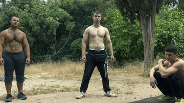 Παλαιστές στο Πεδίον του 'Αρεως. Κορίνα Γιαλίδου.