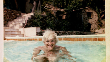 David Hockney as a young man