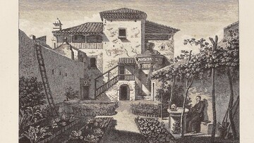 Μονή των Καπουτσίνων, Αθήνα π. 1700