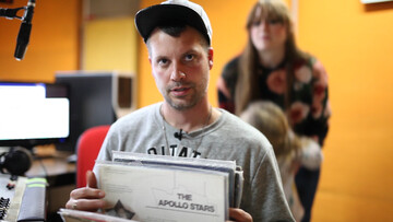 Με τους Βlack Athena μέσα στο στούντιο του 9.84