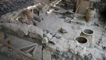 Στο Ακρωτήρι της Θήρας