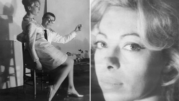 Amour. Η Χρύσα Ρωμανού φωτογραφημένη από τον Νίκο Κεσσανλή