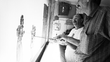 Καραγκιοζοπαίκτες (1). Μάνθος Αθηναίος.