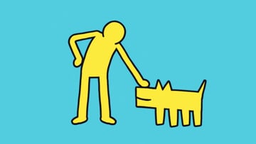 Η ιστορία των σκύλων, εμπνευσμένη από τον Keith Haring