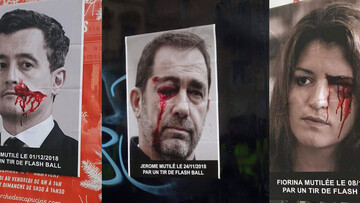 Οι αφίσες του Μπορντώ. Η κυβέρνηση Μακρόν μέσα στα αίματα.