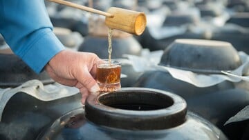 Το kurozu είναι ένα από τα σπανιότερα είδη ξυδιού
