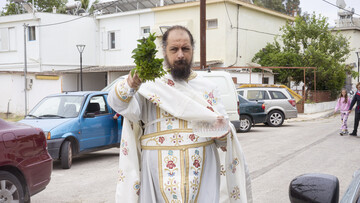 Αγιασμός οχημάτων στο Ναύπλιο