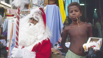 Ο Papai Noel (αϊ Βασίλης) σταμάτησε στο Ρίο